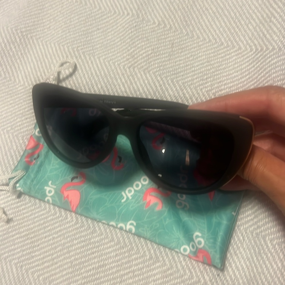 Goodr Breakfast Run to Tiffany’s Sunglasses Black